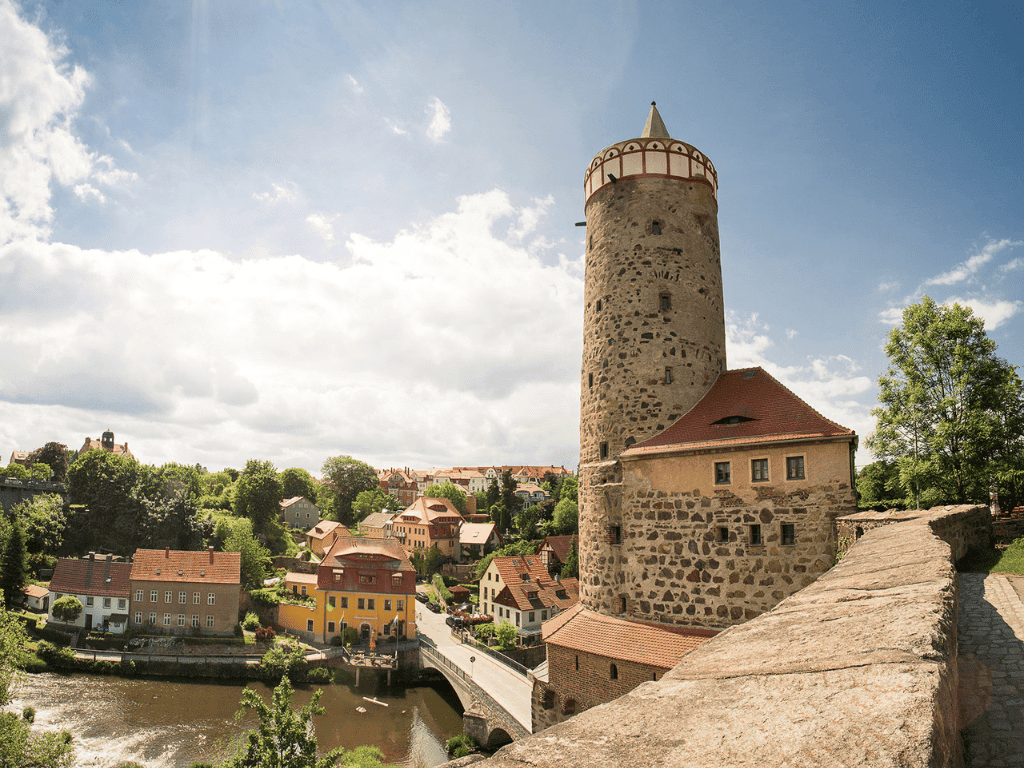 Die alte Wasserkunst in Bautzen