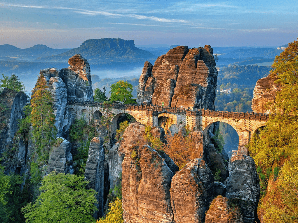 Elbsandsteingebirge die Bastei